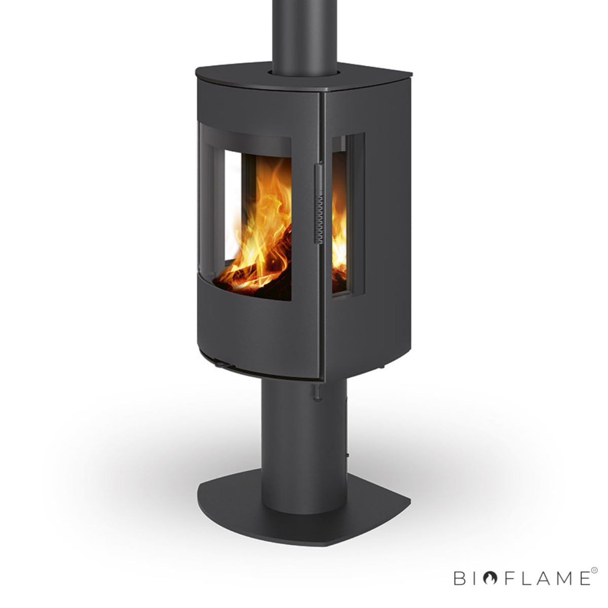SALAMANDRA A LENHA - ROMOTOP SEIDO T 3S ROTATIVA