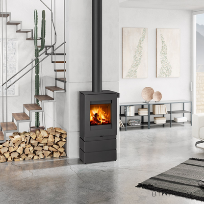 SALAMANDRA A LENHA - ROMOTOP TEON