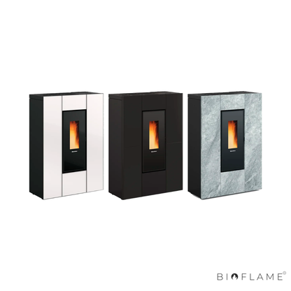 SALAMANDRA A PELLETS CANALIZÁVEL - NORDICA EXTRAFLAME MARILENA PLUS