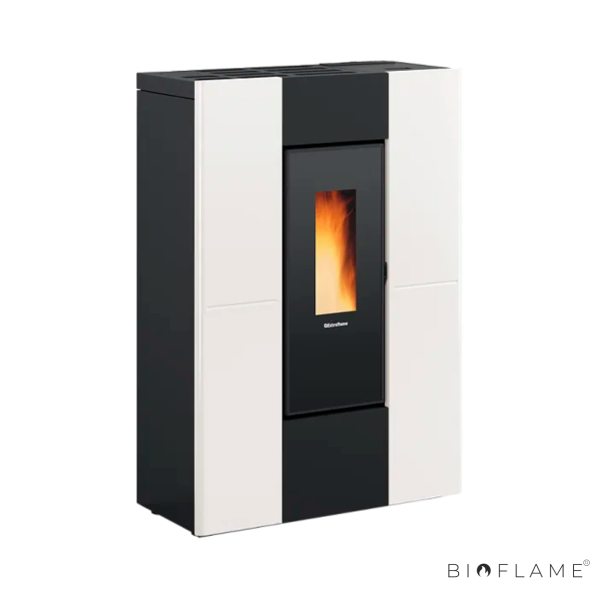 SALAMANDRA A PELLETS CANALIZÁVEL - NORDICA EXTRAFLAME MARILENA PLUS