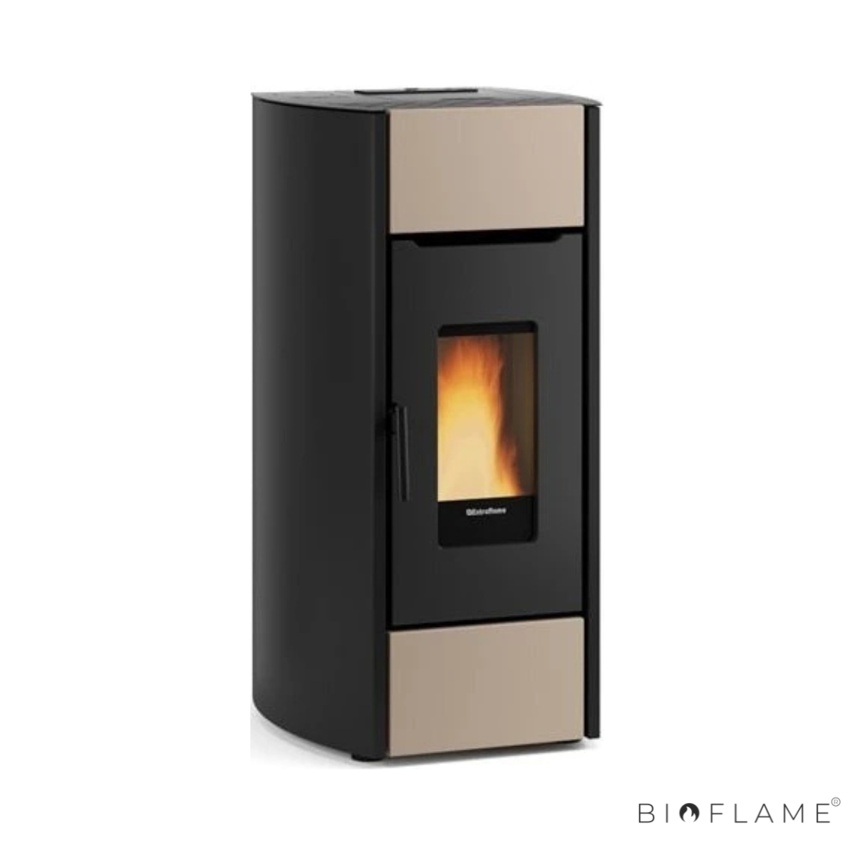 SALAMANDRA A PELLETS CANALIZÁVEL - NORDICA EXTRAFLAME MIRKA PLUS