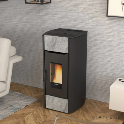 SALAMANDRA A PELLETS CANALIZÁVEL - NORDICA EXTRAFLAME MIRKA PLUS