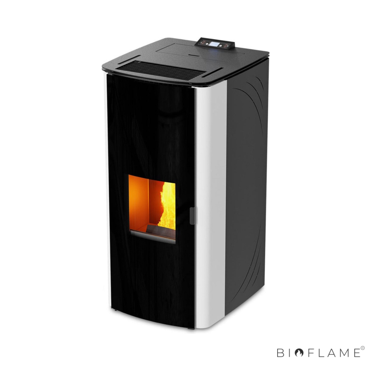 SALAMANDRA A PELLETS PARA AQUECIMENTO CENTRAL - ARTEL IDRO DOUBLE DOOR