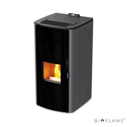 SALAMANDRA A PELLETS PARA AQUECIMENTO CENTRAL - ARTEL IDRO DOUBLE DOOR