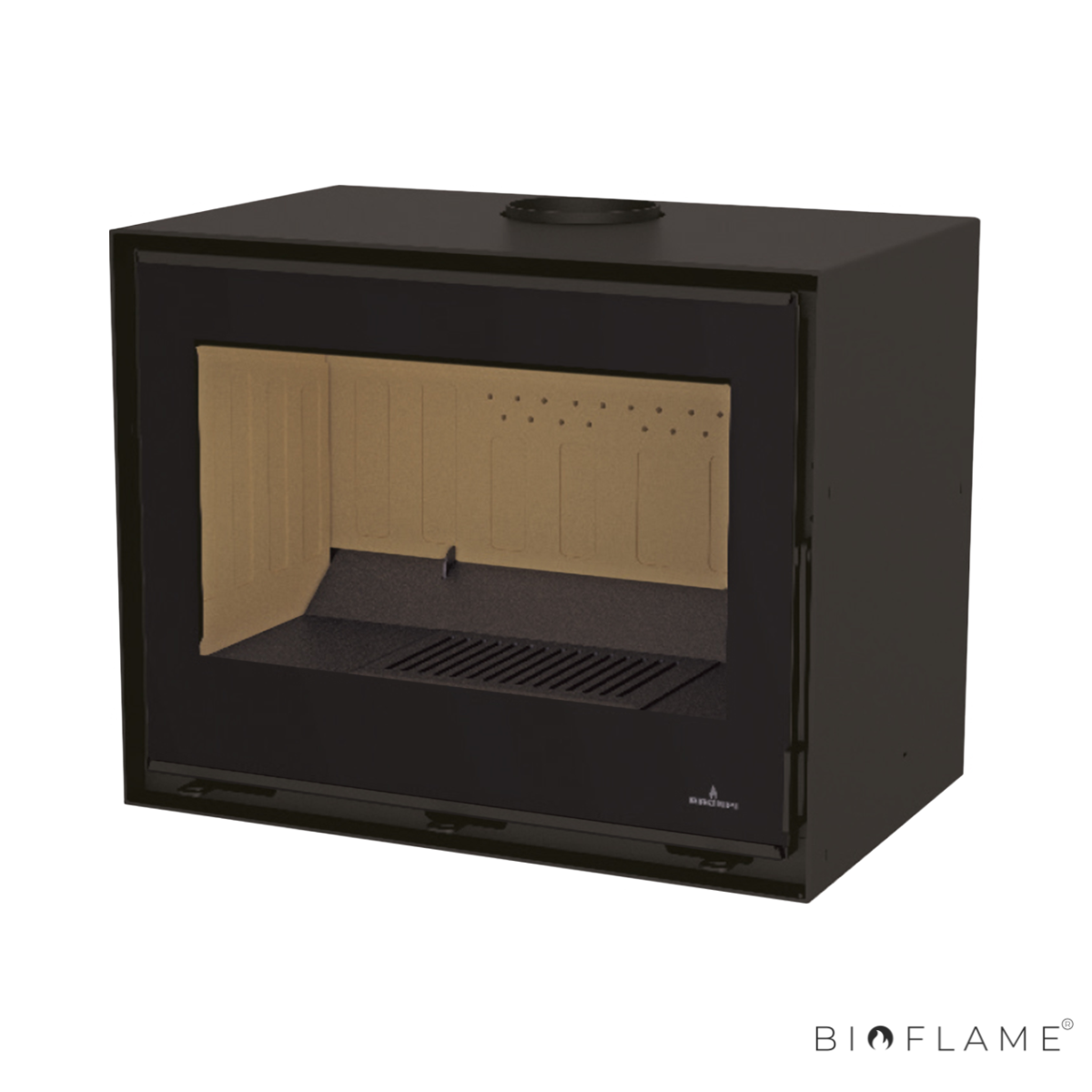 SALAMANDRA A LENHA - BRONPI CAIRO 70 BOX