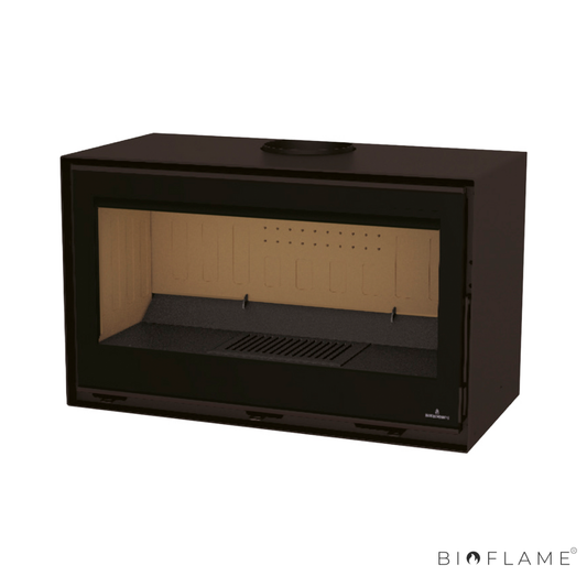 SALAMANDRA A LENHA - BRONPI CAIRO 90 BOX