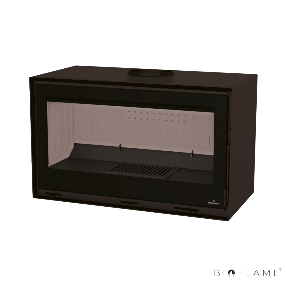 SALAMANDRA A LENHA - BRONPI CAIRO 90 BOX 