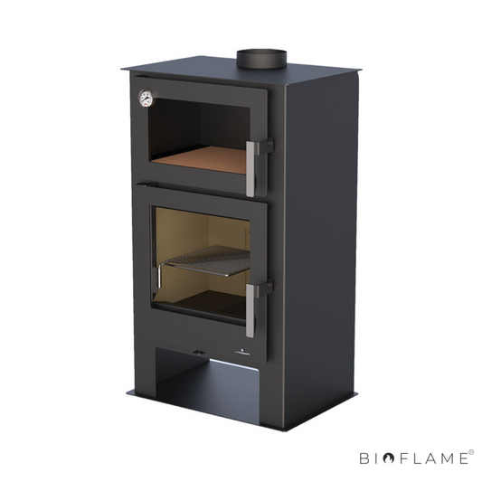 SALAMANDRA A LENHA - BRONPI GIJÓN-H COM FORNO