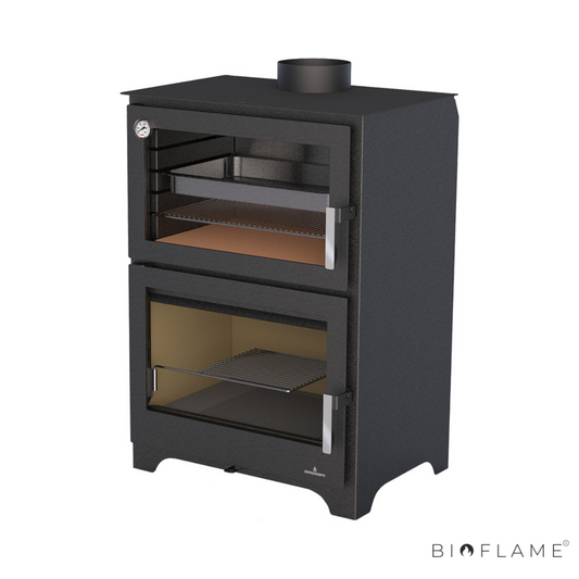 SALAMANDRA A LENHA - BRONPI MURANO COM FORNO
