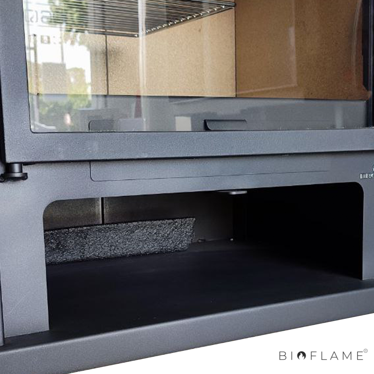 SALAMANDRA A LENHA - BRONPI SUIZA COM FORNO