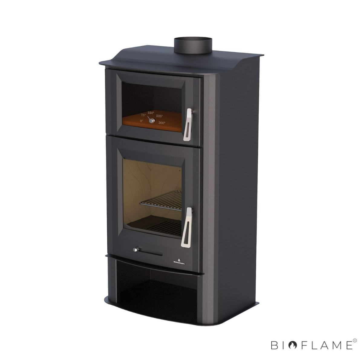 SALAMANDRA A LENHA - BRONPI TUDELA COM FORNO