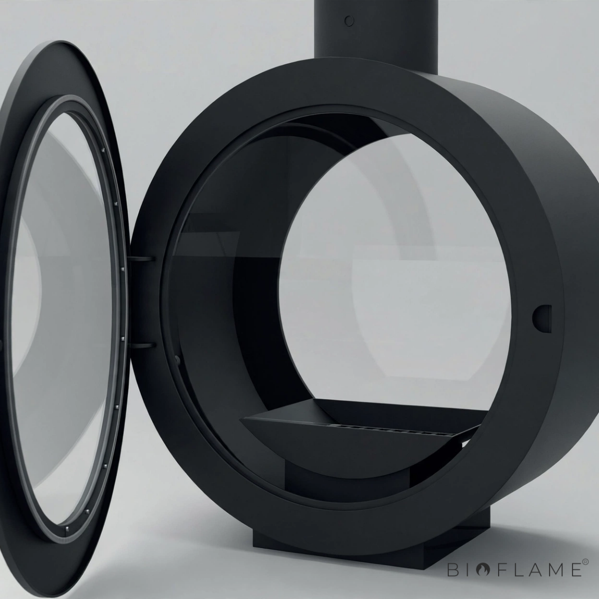 SALAMANDRA A LENHA - CL DESIGN O’MIN