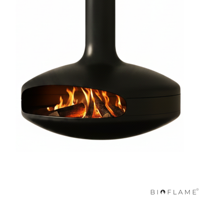 SALAMANDRA A LENHA SUSPENSA - DUOFIRE ALLIANCE 100