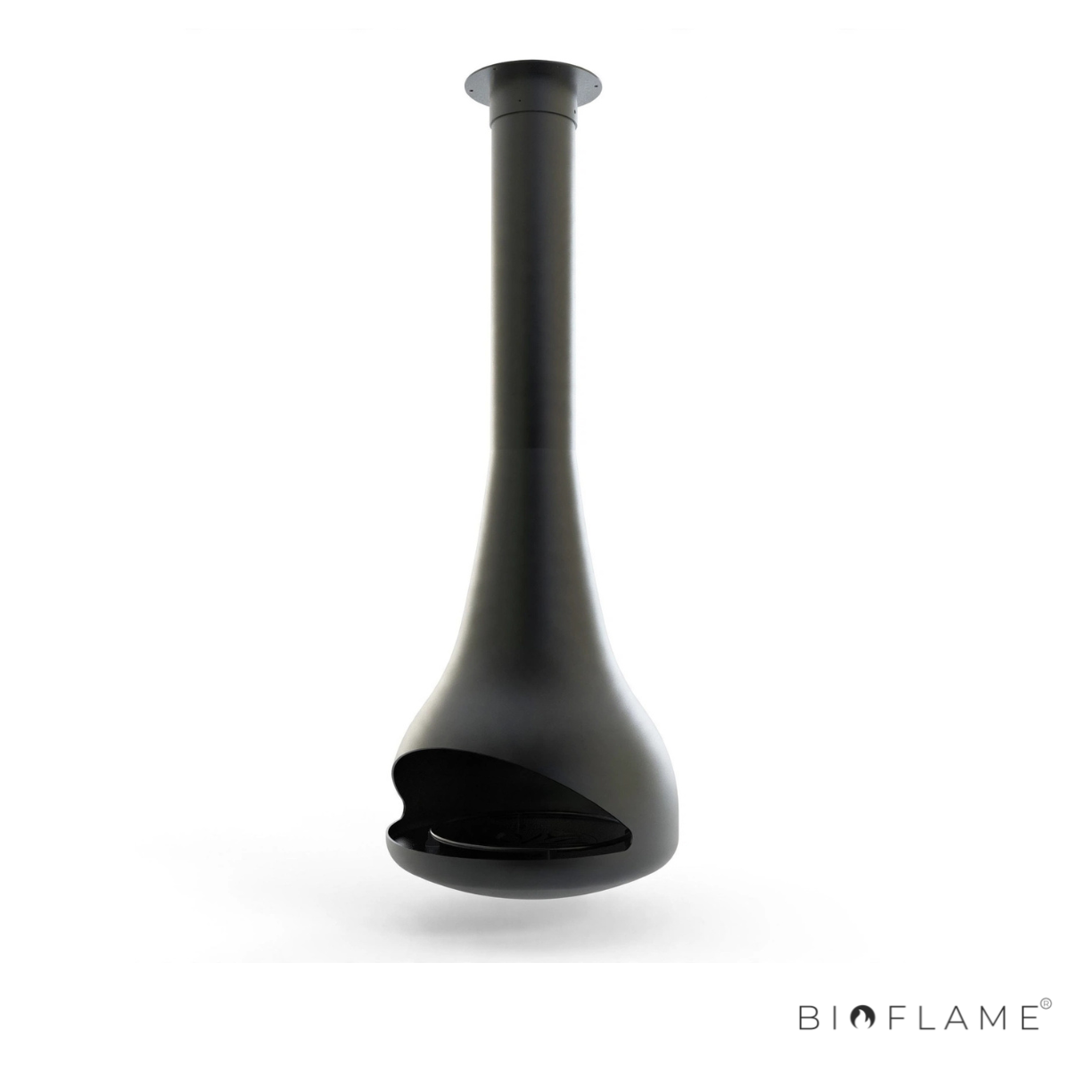 SALAMANDRA A LENHA SUSPENSA ROTATIVA - CL DESIGN FUSION