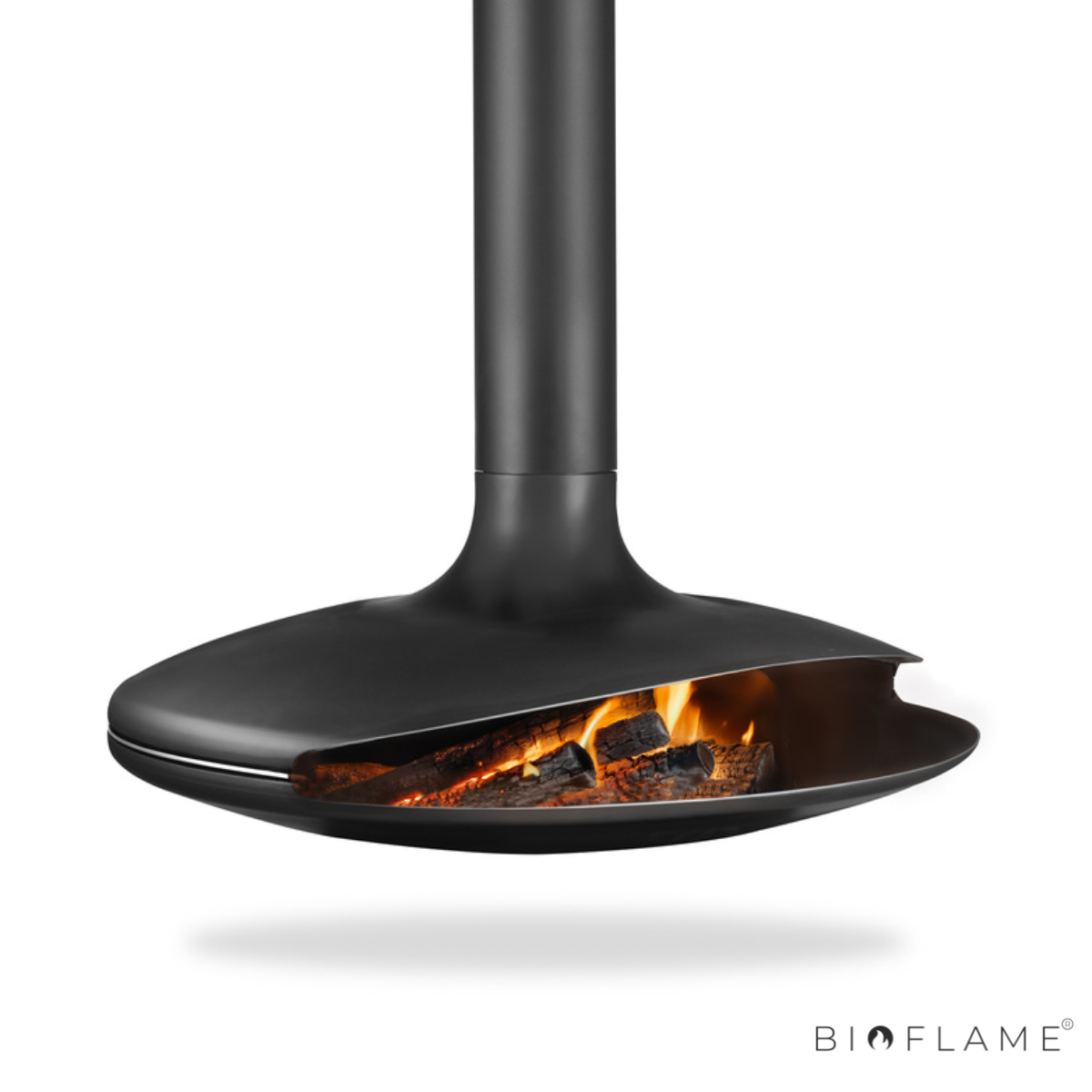 SALAMANDRA A LENHA SUSPENSA ROTATIVA - DUOFIRE ALLIANCE 120