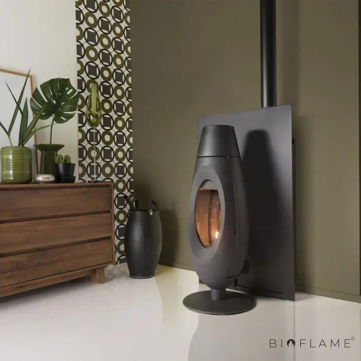 SALAMANDRA A PELLETS - INVICTA OVE PLUG IN AUTO
