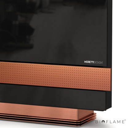 SALAMANDRA A PELLETS CANALIZÁVEL - MORETTI DESIGN COMPACT VISION