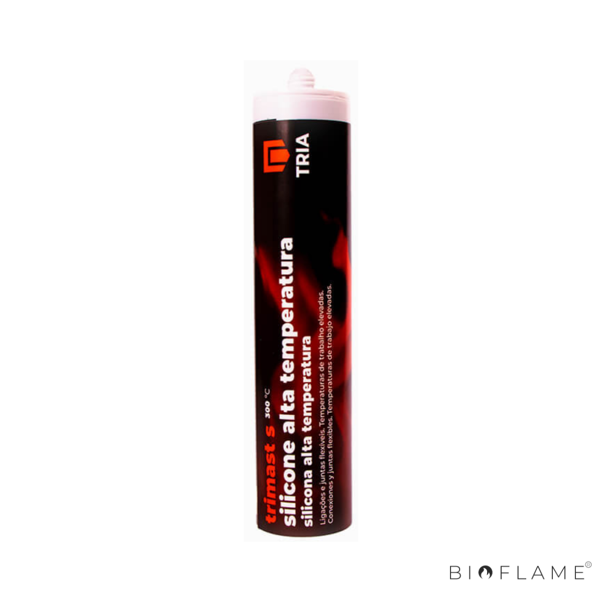 SILICONE ALTA TEMPERATURA - TRIA TRIMAST S TRIA 310ML