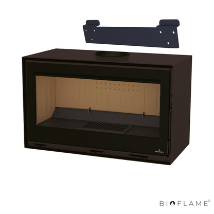 SALAMANDRA A LENHA - BRONPI CAIRO 90 BOX