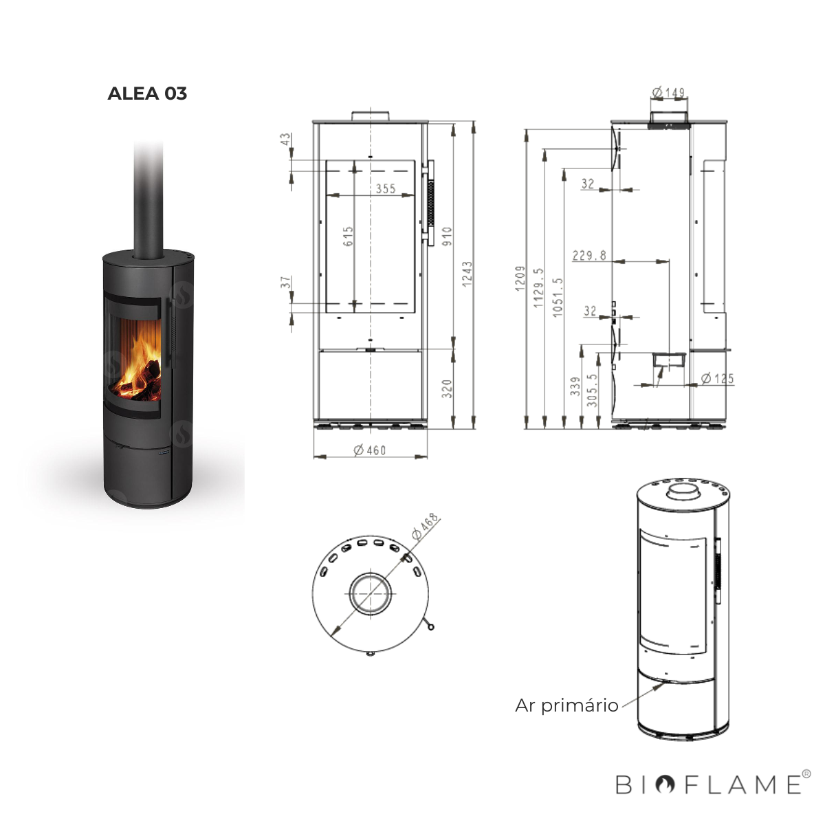 SALAMANDRA A LENHA - ROMOTOP ALEA 03