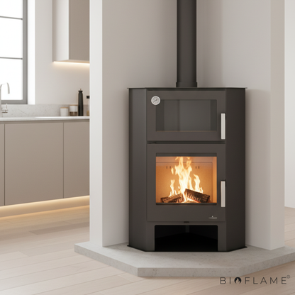 SALAMANDRA A LENHA - BRONPI LERMA-H CANTO COM FORNO