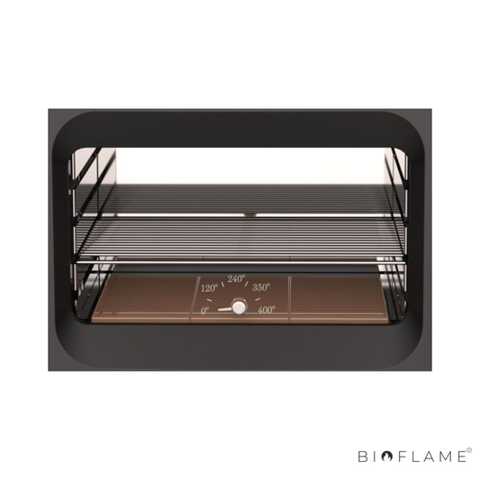 Salamandra a lenha Bronpi Hilton com forno