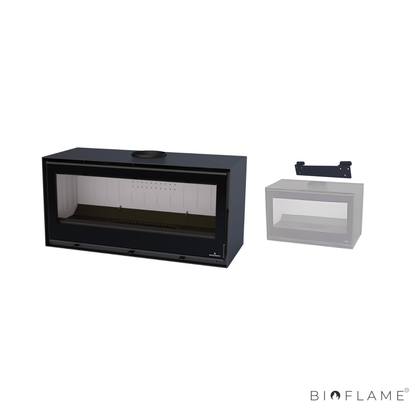 SALAMANDRA A LENHA - BRONPI CAIRO 110 BOX