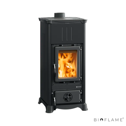 SALAMANDRA A LENHA EM FERRO FUNDIDO - NORDICA EXTRAFLAME EMILIANA