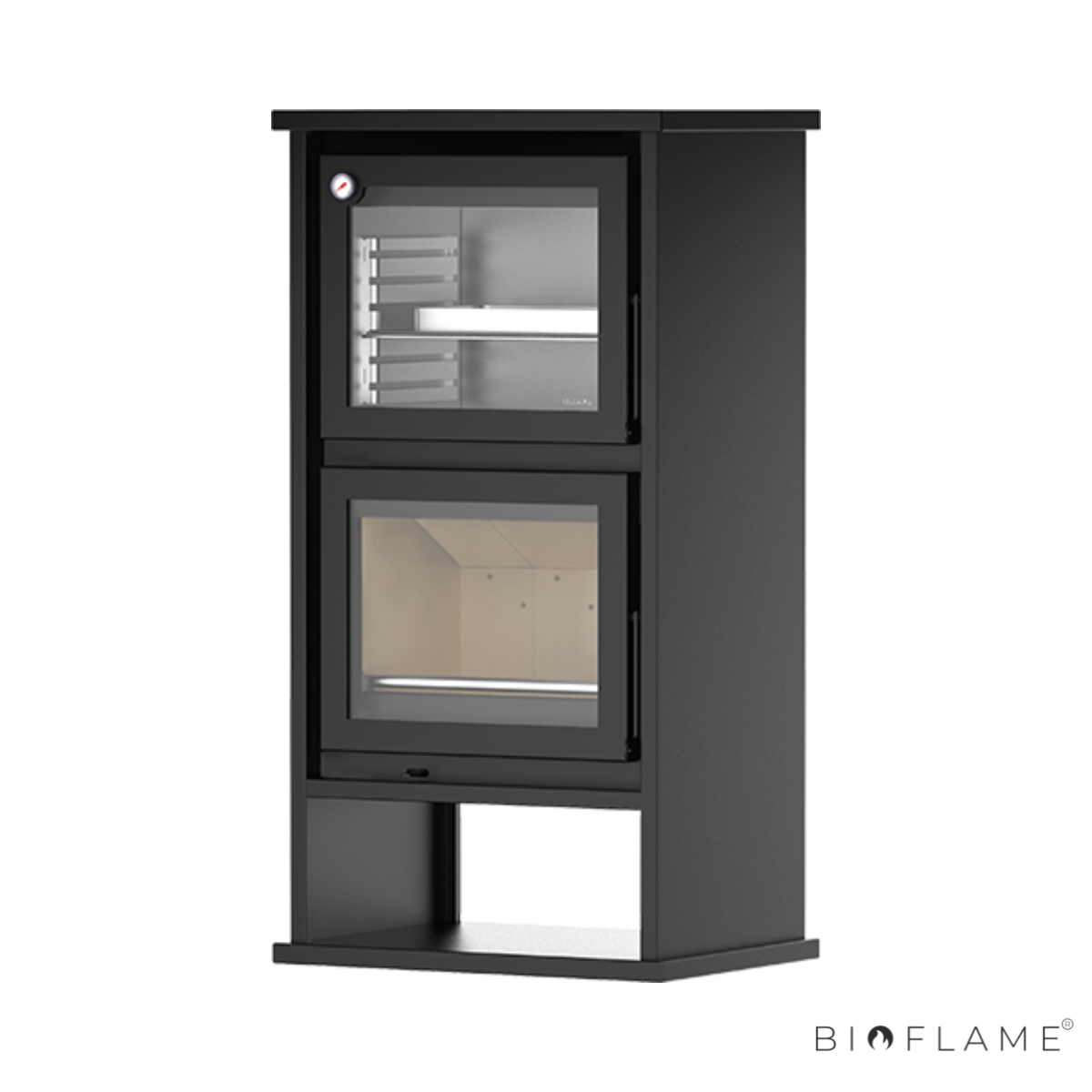 SALAMANDRA A LENHA - SOLZAIMA M12F ECO COM FORNO