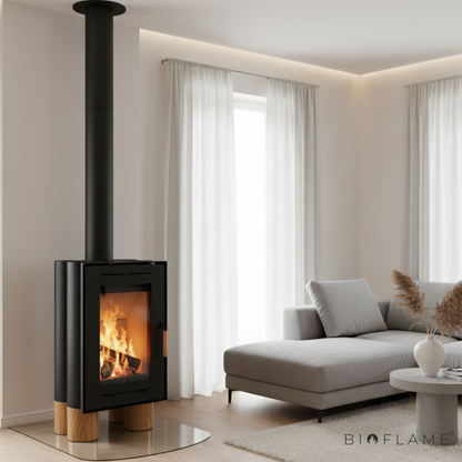 SALAMANDRA A LENHA - SOLZAIMA TEK LUMBER ECO