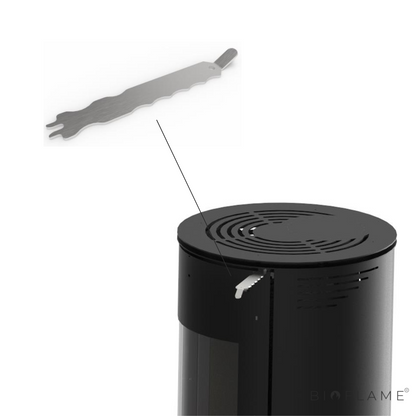 SALAMANDRA A LENHA - FOGO MONTANHA ROUND SR500