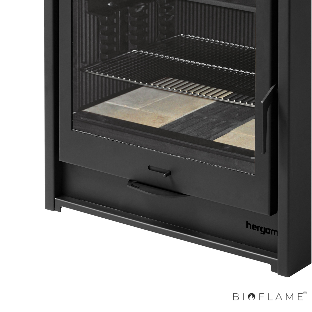 SALAMANDRA A LENHA COM FORNO - HERGOM ARCE