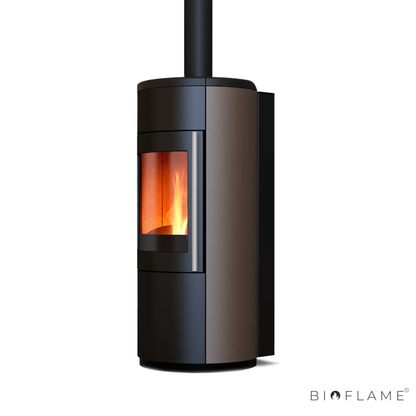 SALAMANDRA A LENHA E PELLETS CANALIZÁVEL - NOBIS LIBERA