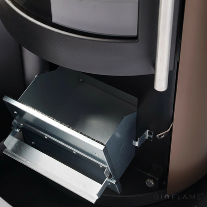 SALAMANDRA A LENHA E PELLETS CANALIZÁVEL - NOBIS LIBERA