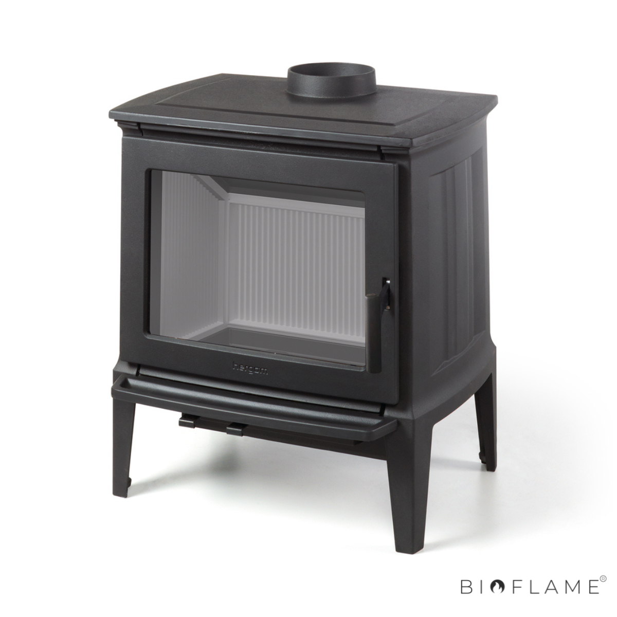 SALAMANDRA A LENHA EM FERRO FUNDIDO - HERGOM E-30 M