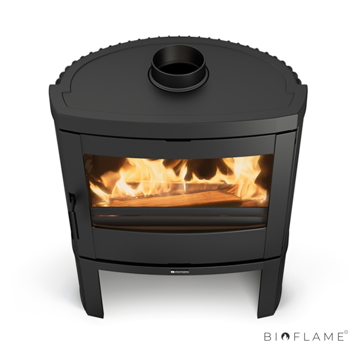 SALAMANDRA A LENHA EM FERRO FUNDIDO - NORDICA EXTRAFLAME JENNIFER