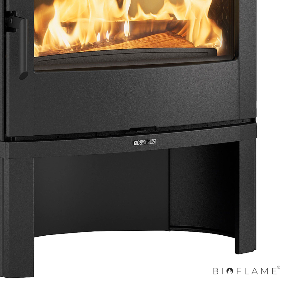 SALAMANDRA A LENHA EM FERRO FUNDIDO - NORDICA EXTRAFLAME JENNIFER