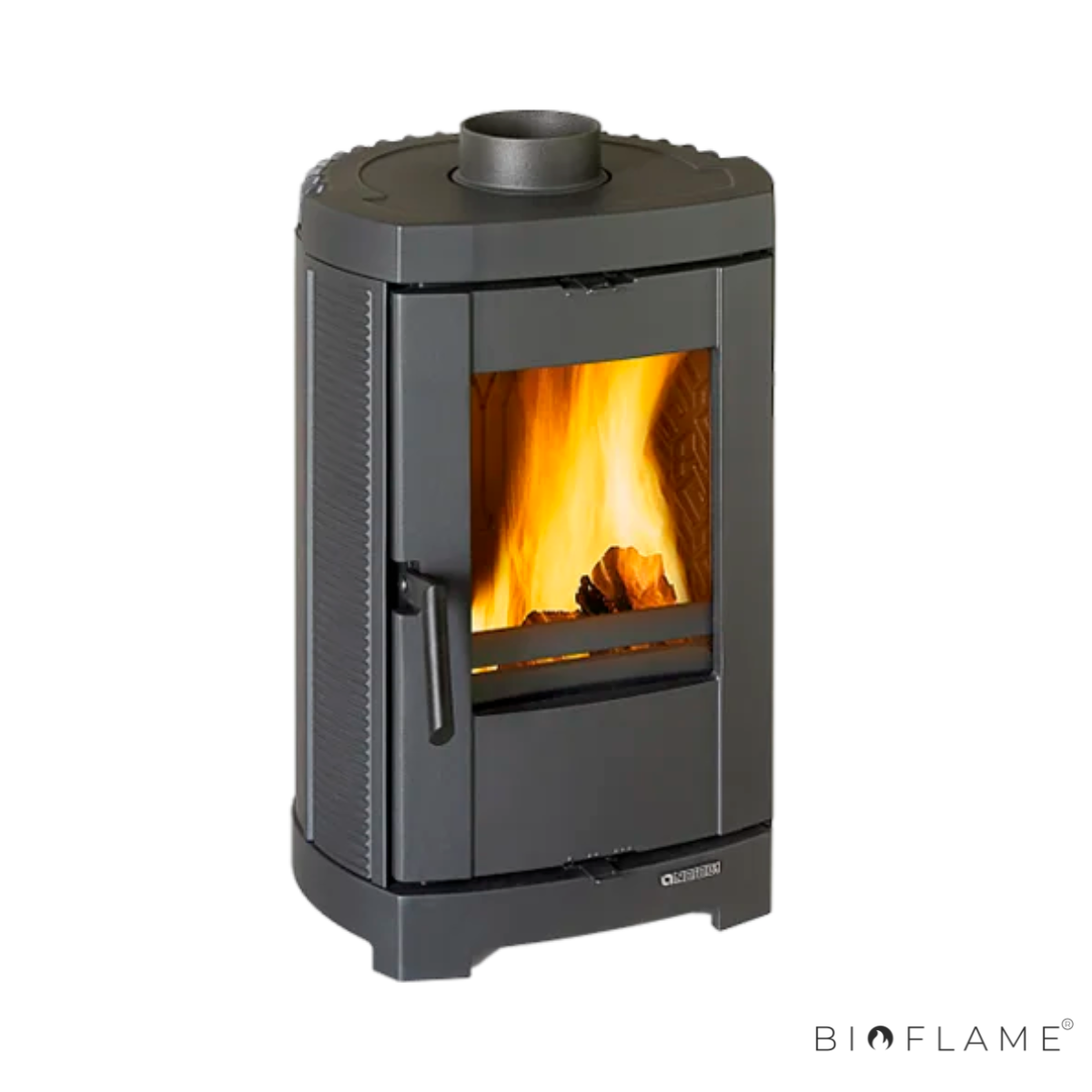 SALAMANDRA A LENHA EM FERRO FUNDIDO - NORDICA EXTRAFLAME BRIGITTA GB