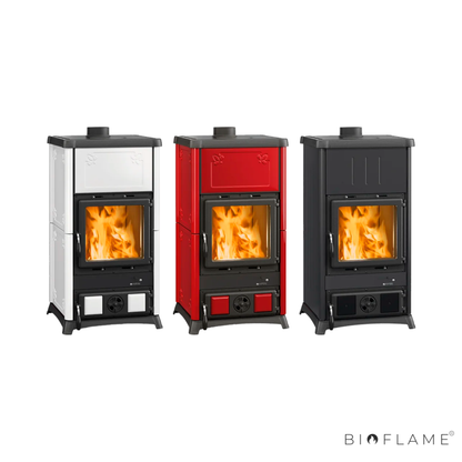 SALAMANDRA A LENHA EM FERRO FUNDIDO - NORDICA EXTRAFLAME FEDORA