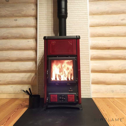 SALAMANDRA A LENHA EM FERRO FUNDIDO - NORDICA EXTRAFLAME FEDORA