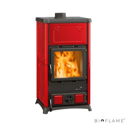 SALAMANDRA A LENHA EM FERRO FUNDIDO - NORDICA EXTRAFLAME FEDORA