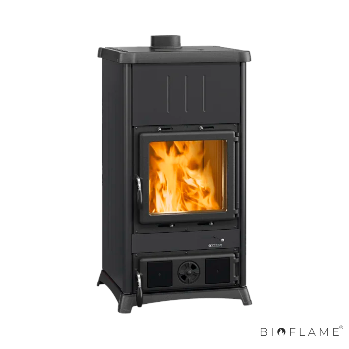 SALAMANDRA A LENHA EM FERRO FUNDIDO - NORDICA EXTRAFLAME FEDORA