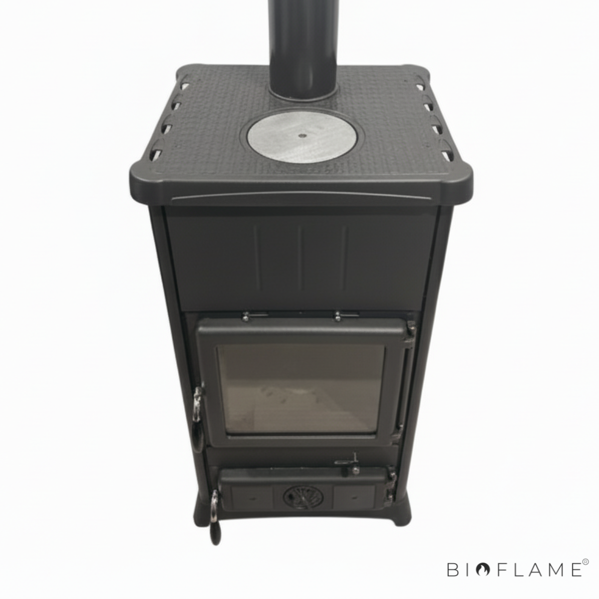 SALAMANDRA A LENHA EM FERRO FUNDIDO - NORDICA EXTRAFLAME FEDORA