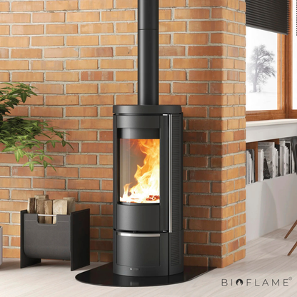 SALAMANDRA A LENHA EM FERRO FUNDIDO - NORDICA EXTRAFLAME MARLENA