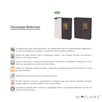 SALAMANDRA A PELLETS - BIOBRONPI MINERVA SLIM