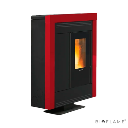 SALAMANDRA A PELLETS CANALIZÁVEL - NORDICA EXTRAFLAME SOUVENIR STEEL EVO
