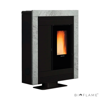 SALAMANDRA A PELLETS CANALIZÁVEL - NORDICA EXTRAFLAME SOUVENIR STEEL EVO