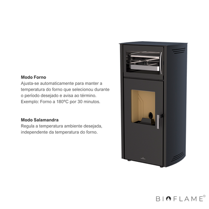 SALAMANDRA A PELLETS - BIOBRONPI NOA FORNO