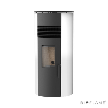 SALAMANDRA A PELLETS CANALIZÁVEL - SOLZAIMA AMAZON 9 KW