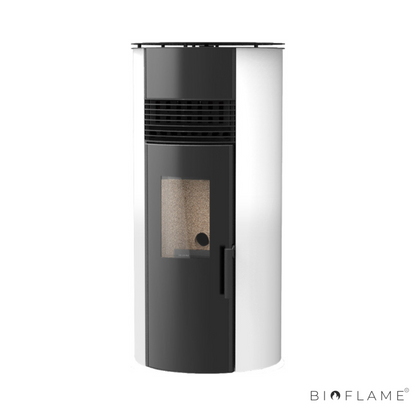 SALAMANDRA A PELLETS CANALIZÁVEL - SOLZAIMA AMAZON 9 KW